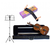 Pack Violino 4/4 Domus Allievo 1 con custodia archetto - Spalliera FOM - Leggio Pack Violino 4/4 Domus Allievo 1 con custodia archetto - Spalliera FOM - Leggio