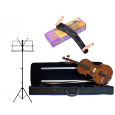 Pack Violino 4/4 Domus Allievo 1 con custodia archetto - Spalliera FOM - Leggio Pack Violino 4/4 Domus Allievo 1 con custodia archetto - Spalliera FOM - Leggio