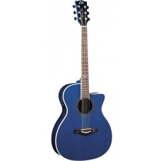 Chitarra acustica elettrificata NXT A100ce  See Throug  BLUE  Eko