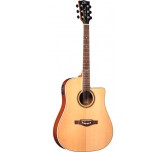 Chitarra acustica elettrificata NXT D100ce  Natural Eko