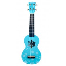 KIT Chitarra Ukulele soprano MAHALO  Frozen Snow Ice Blue