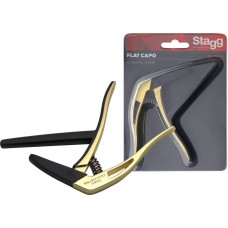 Capotasto  chitarra acustica/elettrica Stagg scpx-cu GD colore oro
