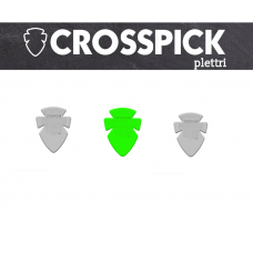 3 Plettri  CROSSPICK  CR23 spessore 1.18 mm acustica elettrica