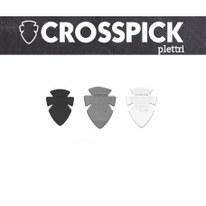 3 Plettri  CROSSPICK  CR23 spessore 1.18 mm acustica elettrica