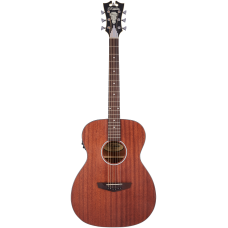 Chitarra acustica amplificata d'Angelico premier Tammany LS natural mogano