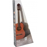 Eko Guitars CS-5 Pack chitarra classica 3/4 Natural + borsa accordatore plettri Eko Guitars CS-5 Pack chitarra classica 3/4 Natural + borsa accordatore plettri