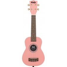 Chitarra Ukulele soprano  KALA UK-FLAMINGO Rosa con borsa