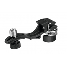 Supporto per montaggio microfono su Tom Rullante OMNITRONIC MIC 77LM Holder