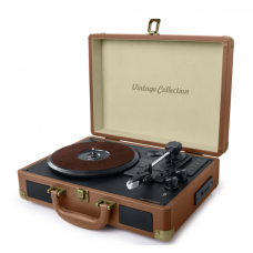 Giradischi Valigetta Vintage portatile MUSE MT-103CL 33/45/78 Bluetooth  USB/SD