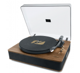 Giradischi  Legno con altoparlanti registra su USB Bluethooth MUSE MT-106 BT