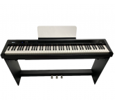 Pianoforte Digitale Orla PF100 BK 88 tasti pesati + stand con pedale a 3 leve