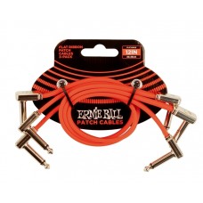 TRE Cavi PATCH  ERNIE BALL 6403 Flat Ribbon Patch Cable Red  da 30,48cm