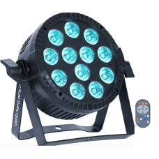 Faro Par Slim 12x6W Quad Par Led compatto RGBW - DMX - Auto - Case in ABS Faro Par Slim 12x6W Quad Par Led compatto RGBW - DMX - Auto - Case in ABS