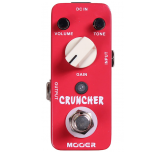 Pedale effetto Cruncher Mooer distorsore analogico Hi-Gain per chitarra