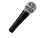 microfono  Shure SM58 cardioide per voce