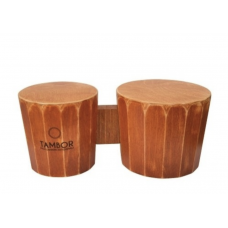 Bonghi bongo tamburo percussioni a mano Cajon Bongo traditional mogano Tambor