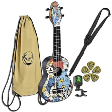 KIT  Ukulele  soprano  SAMURAI   + accessori e borsa  KEIKI K2 - SR  Ortega