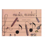 Quaderno  Pentagrammato - MUSICA MAESTRO - Curci  con Pentagramma Grande