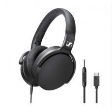 Sennheiser HD400U Digital Interface Cuffia Over-Ear con cavo USB-C e Mic, Nero Sennheiser HD400U Digital Interface Cuffia Over-Ear con cavo USB-C e Mic, Nero