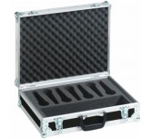 Flight case valigetta per 7 microfoni  e accessori in legno Nero ROADINGER