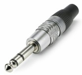 Connettore Jack dritto  STEREO   6,3 mm   HIcon  HI-J63SP