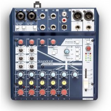 Mixer analogico 8 canali con USB effetti digitali Lexicon Soundcraft Notepad 8FX