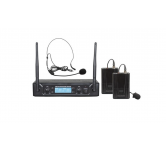 Radiomicrofono UHF doppio con microfono ad Archetto + Lavalier TXZZ520 ZZiPP Radiomicrofono UHF doppio con microfono ad Archetto + Lavalier TXZZ520 ZZiPP
