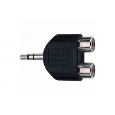 Adattatore da 2 prese rca a mini jack