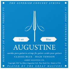 Muta  corde in Nylon chitarra classica AUGUSTINE  BLUE High Tension