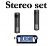 Coppia stereo Microfono Condensatore cardioide CM4 Line Audio made in Svezia