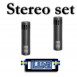 Coppia stereo Microfono Condensatore cardioide CM4 Line Audio made in Svezia