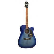 Chitarra  elettroacustica Blu  Burst CORT AD825CE BB