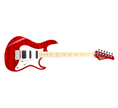 Chitarra elettrica  solid - body  Trans Red   CORT G250DX TR