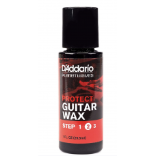 Cera liquida protettiva per chitarra  PROTECT GUITAR WAX D'ADDARIO 29,5 ml