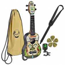 KIT  Ukulele  soprano  Totem  + accessori e borsa  KEIKI K2 - TM  Ortega