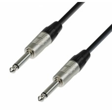 Cavo per strumenti Jack-Jack mono 6,3 mm REAN 0,6 mt  Adam Hall K4Ipp0060 60 cm