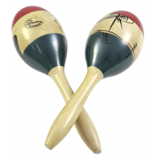 Maracas in legno stile Jamaika Dimavery