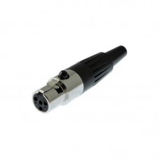 Mini xlr micro Femmina da 3,5 mm 4 poli tipo shure