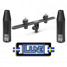 Kit stereo Microfoni condensatore OM1 Omni1 Line Audio Svezia + barra  01 pro