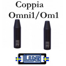 Kit Stereo Microfono condensatore Studio OM1 Omni1 Line Audio Svezia