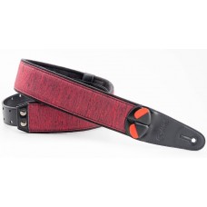 Tracolla per chitarra basso RIGHTON STRAPS Boxeo Red con porta plettri