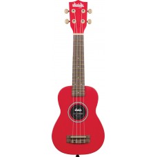 Chitarra Ukulele soprano  KALA UK-CHERRYBOMB Rosso con borsa