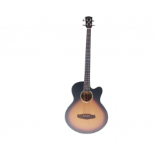 Basso Acustico 4 corde Elettrificato Vermont B100CE Sunburst