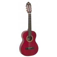 Chitarra Classica  Valencia  mogano wine red rosso  trasparente VC204